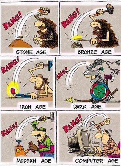 Which age are you living in right now stone age