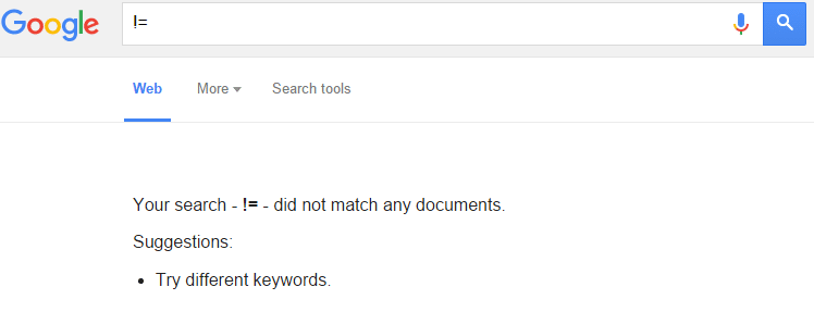 Yes Google, you are technically correct