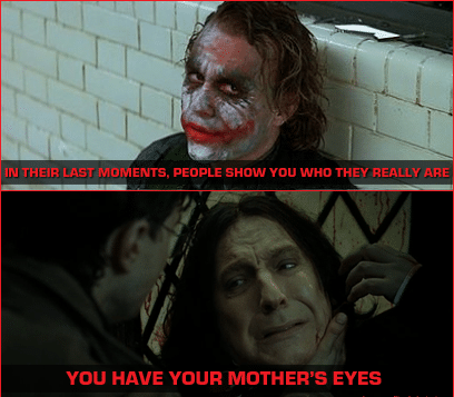 You have your mother's eyes