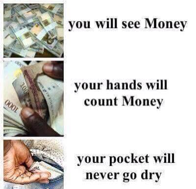 You will see money